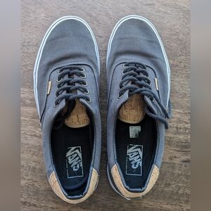 Men’s VANS Classic Canvas TC7H Shoes Gray Brown Size 11